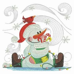 Christmas Snowmen 04 machine embroidery designs