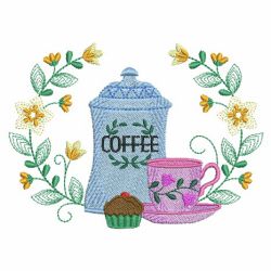 Tea And Coffee Time(Sm) machine embroidery designs