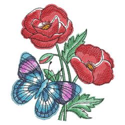 Butterfly And Blooms 2 04(Lg) machine embroidery designs