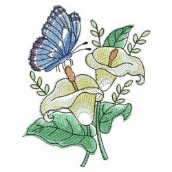 Butterfly And Blooms 2 09(Md) machine embroidery designs