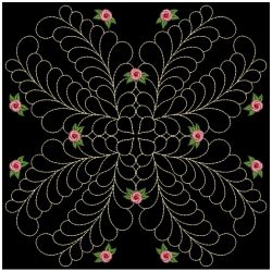 Trapunto Rose Quilt Block 4 06(Lg)