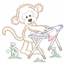 Vintage Busy Animals 03(Md) machine embroidery designs