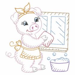 Vintage Busy Animals 06(Lg) machine embroidery designs