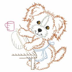 Vintage Busy Animals 08(Lg) machine embroidery designs