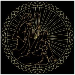 Trapunto Nativity 03(Lg) machine embroidery designs