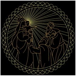 Trapunto Nativity 05(Sm) machine embroidery designs