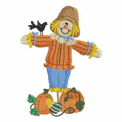 Fall Scarecrow 2 02(Lg) machine embroidery designs