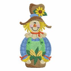 Fall Scarecrow 2 04(Lg) machine embroidery designs