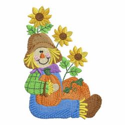Fall Scarecrow 2 05(Sm) machine embroidery designs