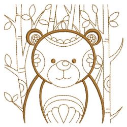 Simply Woodland Animals 03(Md) machine embroidery designs