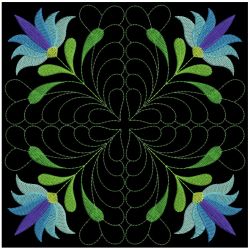 Trapunto Feather Quilt 3(Lg) machine embroidery designs