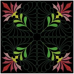 Trapunto Feather Quilt 3 02(Lg)