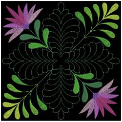 Trapunto Feather Quilt 3 12(Lg)