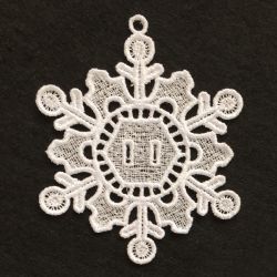 3D FSL Snowflakes 01 machine embroidery designs