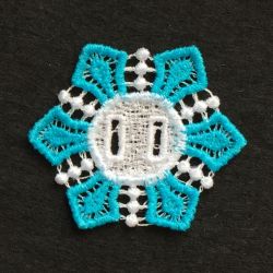 3D FSL Snowflakes 04 machine embroidery designs