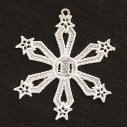 3D FSL Snowflakes 05 machine embroidery designs