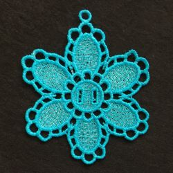 3D FSL Snowflakes 09 machine embroidery designs
