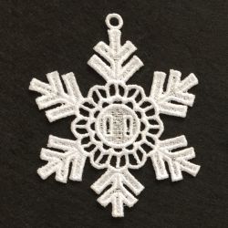 3D FSL Snowflakes 15 machine embroidery designs