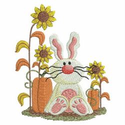 Adorable Fall Animals 01 machine embroidery designs