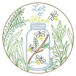 Vintage Fireflies 04(Md) machine embroidery designs