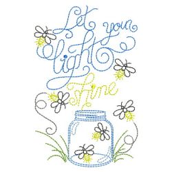 Vintage Fireflies 07(Lg) machine embroidery designs