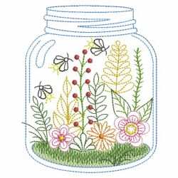 Vintage Fireflies 08(Md) machine embroidery designs