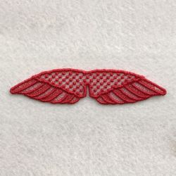3D FSL Christmas Birds 02 machine embroidery designs
