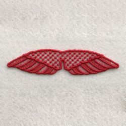 3D FSL Christmas Birds 02 machine embroidery designs