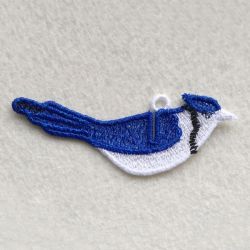 3D FSL Christmas Birds 03 machine embroidery designs