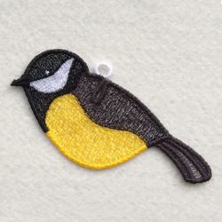 3D FSL Christmas Birds 05 machine embroidery designs