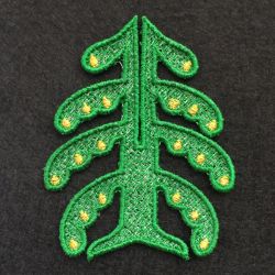 3D FSL Christmas Trees 08 machine embroidery designs