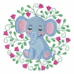 Sleepy Animals 2 03(Sm) machine embroidery designs