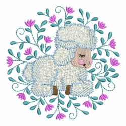 Sleepy Animals 2 06(Sm) machine embroidery designs