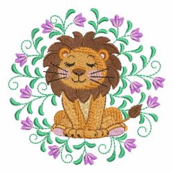 Sleepy Animals 2 07(Lg) machine embroidery designs