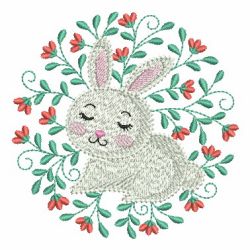 Sleepy Animals 2 09(Lg) machine embroidery designs