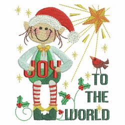 Joy To The World machine embroidery designs