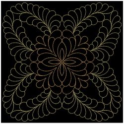 Trapunto Feather Quilt 4 06(Sm)