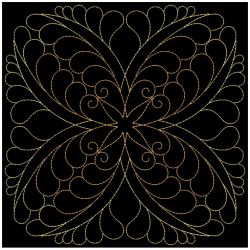Trapunto Feather Quilt 4 09(Sm)