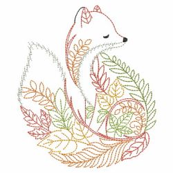 Vintage Leafy Critters 02(Md) machine embroidery designs