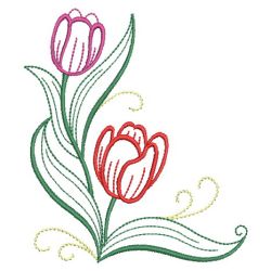 Vintage Floral Corner 03(Sm) machine embroidery designs