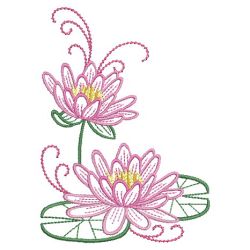 Vintage Floral Corner 05(Sm) machine embroidery designs