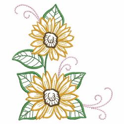 Vintage Floral Corner 07(Md) machine embroidery designs