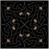 Trapunto Celtic Roses Quilt 2 07(Sm)