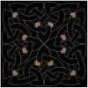 Trapunto Celtic Roses Quilt 2 07(Sm)
