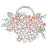 Vintage Floral Baskets(Sm)