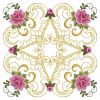 Damask Roses Quilt 07(Sm)