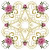 Damask Roses Quilt 07(Sm)