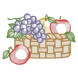 Basket Of Fruit 2 10(Lg) machine embroidery designs