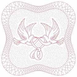 Trapunto Wedding Day 01(Sm) machine embroidery designs