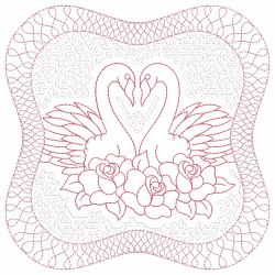 Trapunto Wedding Day 05(Lg) machine embroidery designs